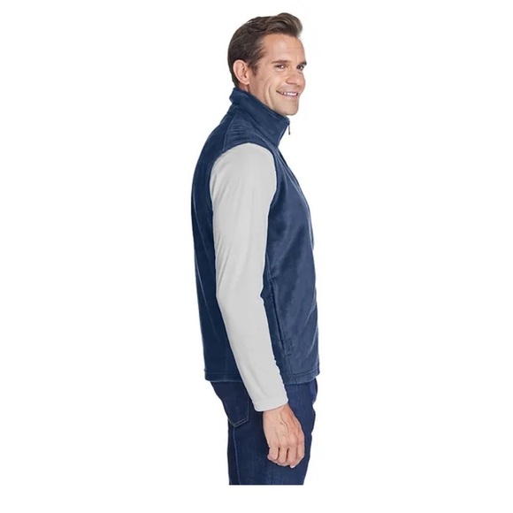 Columbia Men's Benton Spring Full-Zip Fleece Vest (with logo) Size Medium - Picture 3 of 12